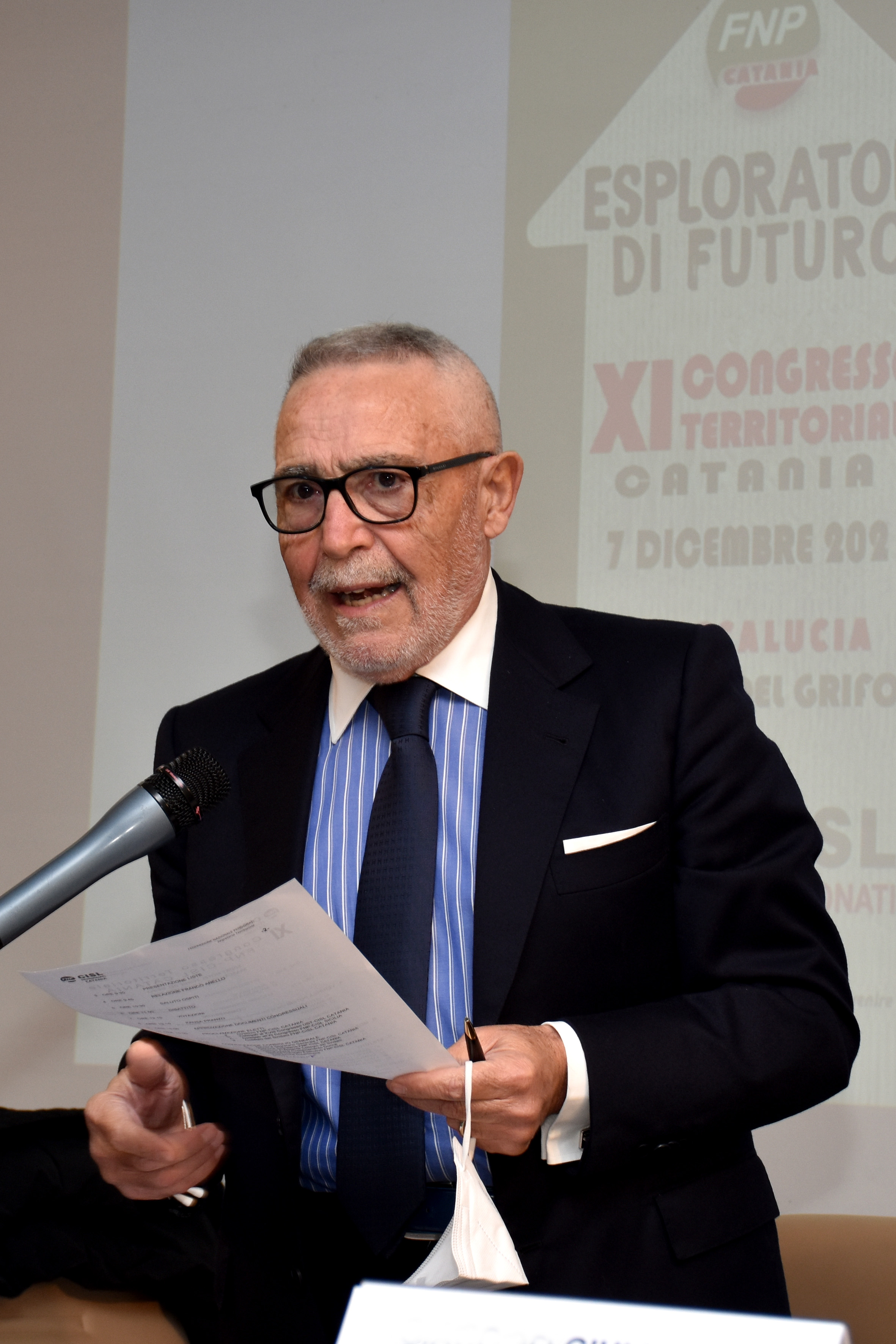 XI CONGRESSO TERRITORIALE FNP CISL CATANIA - 7 DICEMBRE 2021 TORRE DEL GRIFO  